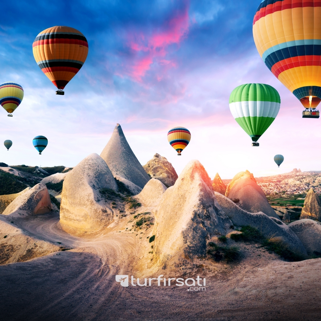 Kapadokya Ve Peri Bacaları Turu | 1 Gece Konaklamalı | İstanbul, Kocaeli ve Sakarya Hareketli