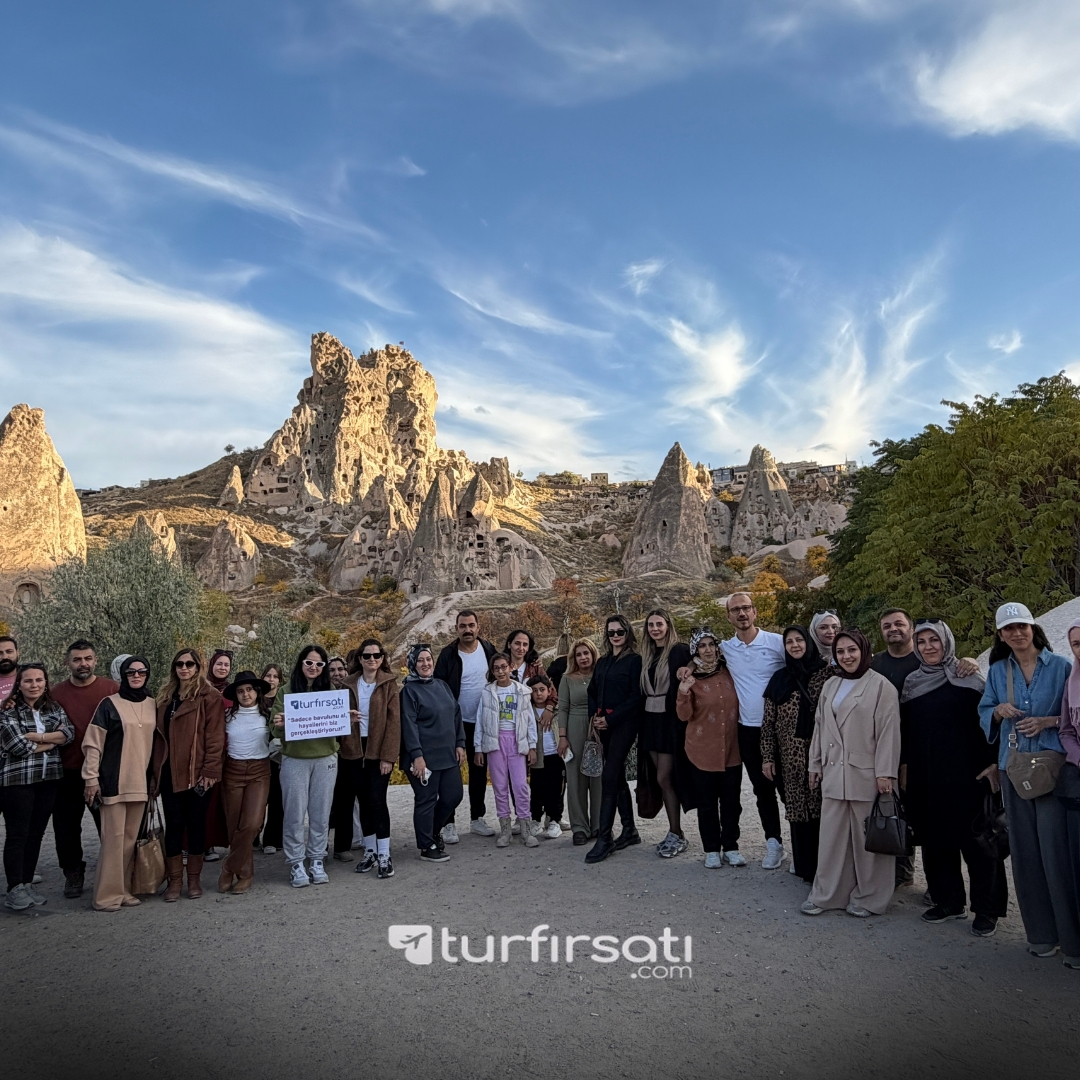Kapadokya Ve Peri Bacaları Turu | 1 Gece Konaklamalı | İstanbul, Kocaeli ve Sakarya Hareketli