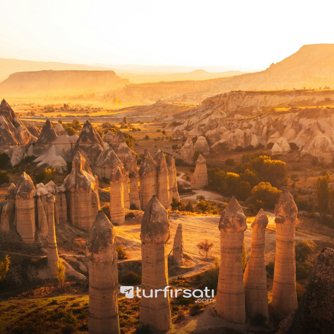 Kapadokya Ve Peri Bacaları Turu | 1 Gece Konaklamalı | İstanbul, Kocaeli ve Sakarya Hareketli