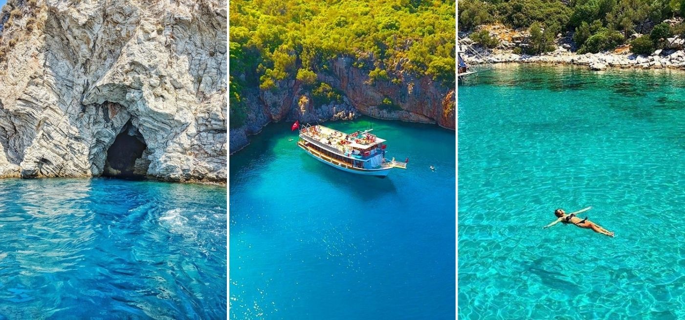 Marmaris Datça Gökova Tekne ve Yüzme Turu | 2 Gece Otel Konaklamalı | İstanbul ve Bursa Hareketli
