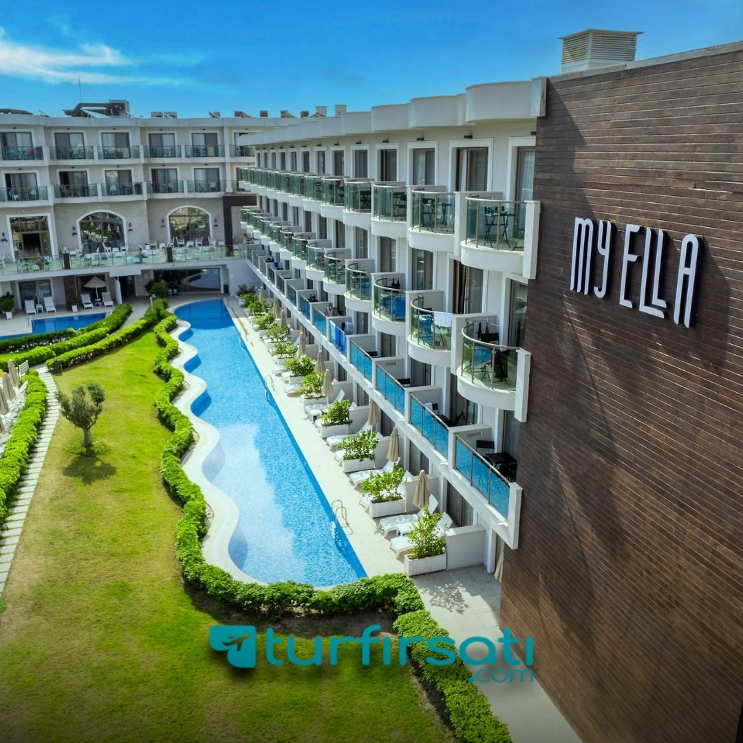 My Ella Bodrum Resort & Spa | 4 Gece Otel Konaklamalı | Ultra Her Şey Dahil Konsept | İstanbul, İzmit, Bursa ve İzmir Hareketli