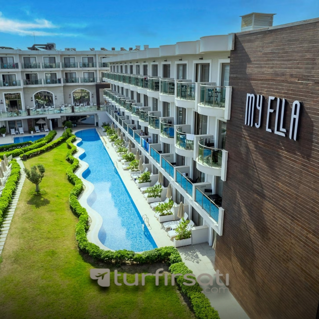 My Ella Bodrum Resort & Spa | 4 Gece Otel Konaklamalı | Ultra Her Şey Dahil Konsept | İstanbul, İzmit, Bursa ve İzmir Hareketli